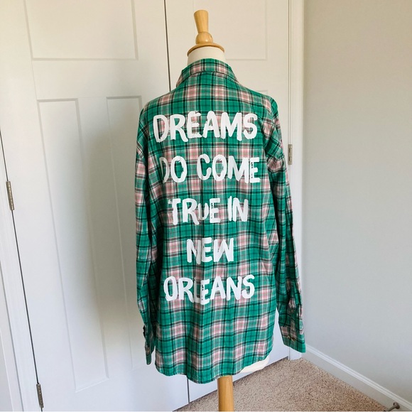 Cakeworthy Tops - Cakeworthy Tiana New Orleans Flannel, Size XL